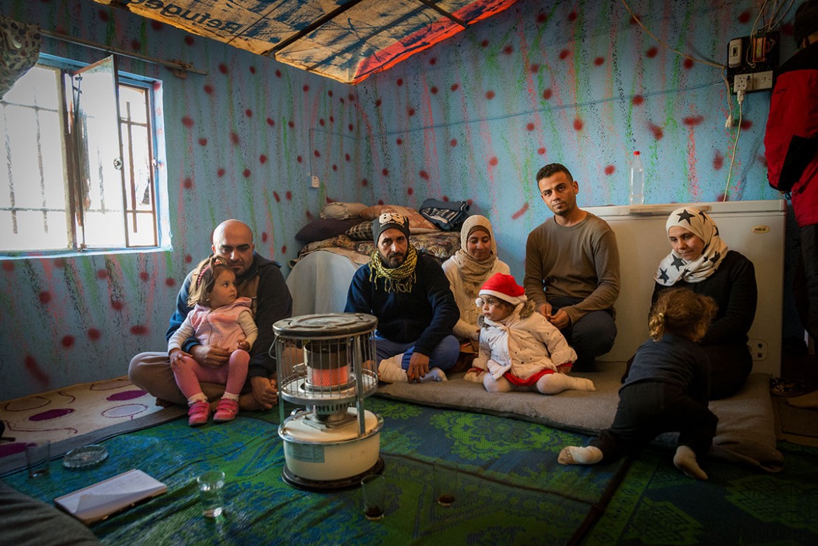 Profughi palestinesi in Iraq (Foto: Al Jazeera) 